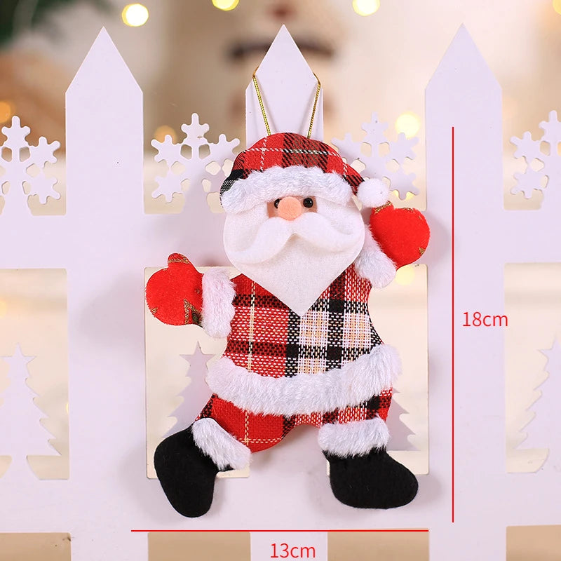 Red Star Christmas Tree Ornament – DIY Hanging Pendant Decoration for Xmas, New Year Party, Home Decor & Holiday Gifts