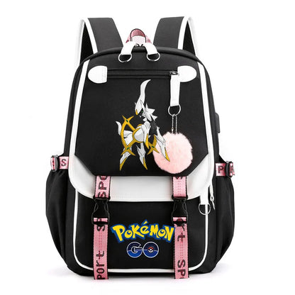 Sac à dos pour enfants grande capacité inspiré des animes | Cartable pour garçons et filles avec compartiment pour ordinateur portable