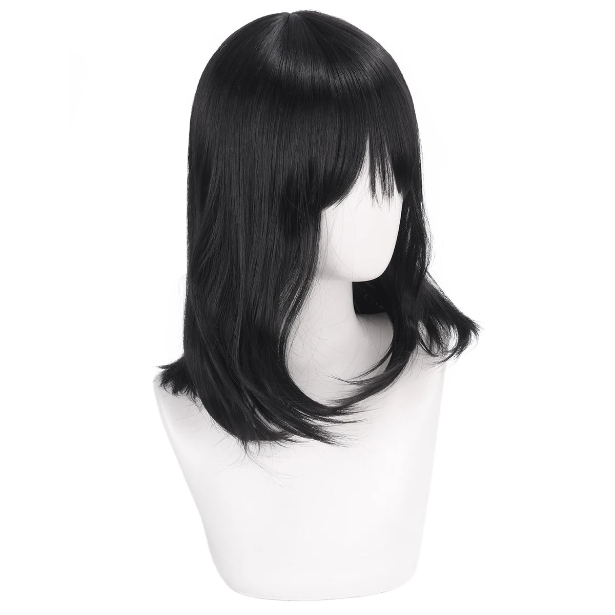 Cosplay Wig – Black Pear Blossom Style Inspired by Qiao Ling (Synthetic Fiber Anime Character Wig)