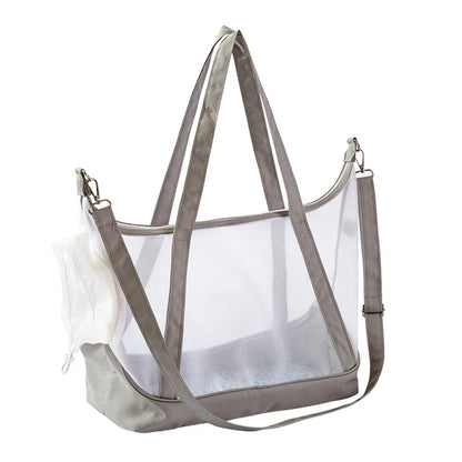 Mochila Transpirable para Gatos, Transportín Portátil para Mascotas Pequeñas, Perros Pequeños y Gatos, para Uso en Exteriores