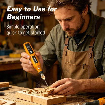 Mini Rotary Tool USB Engraver – Rechargeable Cordless Grinder Drill for DIY Carving, Polishing & Crafts