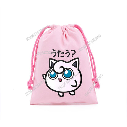 Pokémon Drawstring Storage Bags – Pikachu, Squirtle, Charmander & Charizard Party Gift Pouch