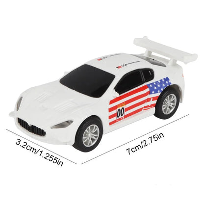 Voiture de slot analogique 1:64 pour Carrera GO et Scalextric – Voiture de course électrique à grande vitesse, véhicule jouet de piste de course de police