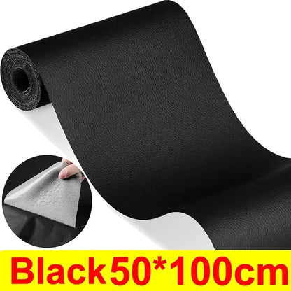 Parche de Cinta Autoadhesiva de Cuero para Reparación de Sofás, Sillones, Asientos de Coche y Muebles