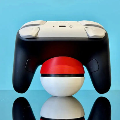 Pokémon Poké Ball Controller Stand – Universal Gamepad Bracket for PS5 / Xbox / Switch Pro Display Rack
