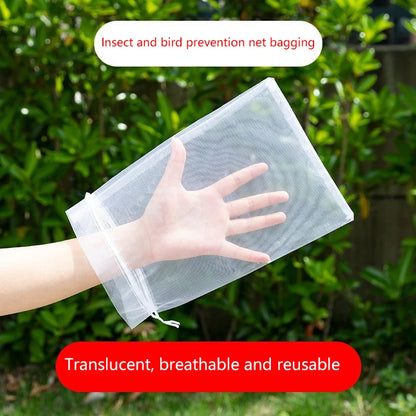 50 sacs de protection pour fruits de vigne – Filets de protection anti-oiseaux pour raisins, plantes de jardin, contrôle des nuisibles, protection des arbres fruitiers et fournitures de jardinage agricole