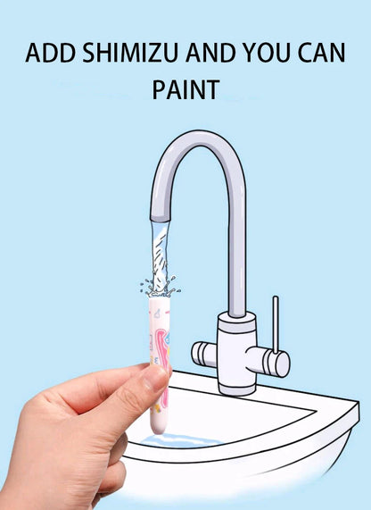 Magic Water Drawing Book – Reusable Montessori Coloring Book for Sensory Learning & Early Education