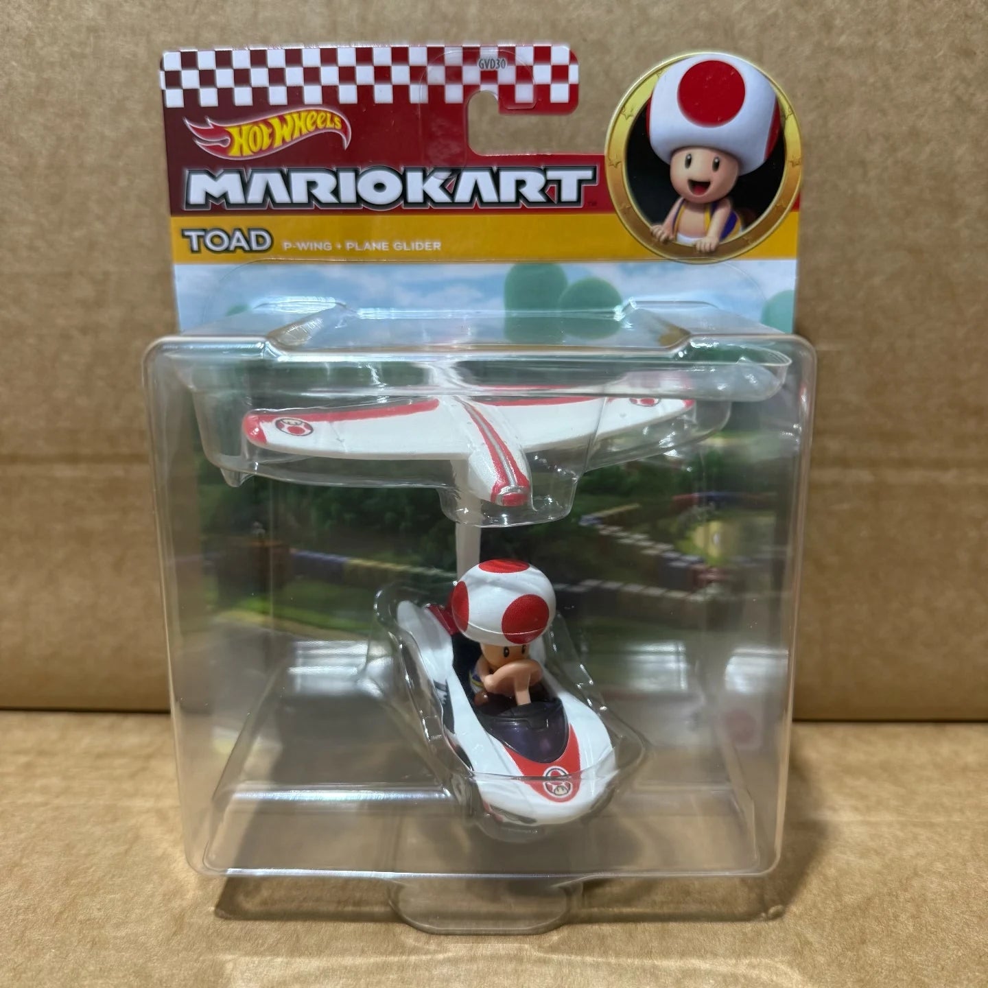 Hot Wheels Mario Kart Moto volante Personnage-véhicule – GVD30 Véhicule de collection pour enfants et collectionneurs
