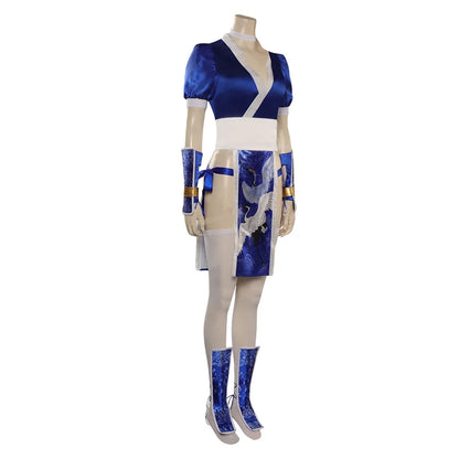 Dead or Alive Anime Cosplay Costume for Women – Fighting Game Roleplay Outfit for Halloween, Carnival & Party Wear