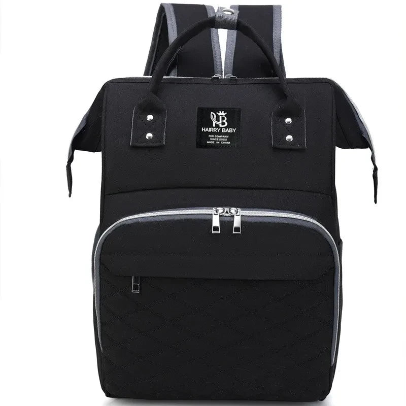 Large Capacity Baby Diaper Backpack with Stroller Hanging Bag & Changing Mat – Waterproof Maternity Nursing Bag for Moms