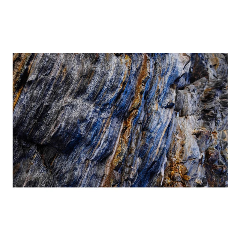 3D Black Stone Aquarium Background Poster – HD Rock-Effect Self-Adhesive Fish Tank Wallpaper for Realistic Aquascape & Underwater Decor