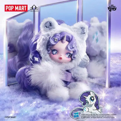 POP MART SKULLPANDA x My Little Pony Series Plush Doll Pendant – Mystery Box Genuine Blind Box Bag Ornament Figurine Toy