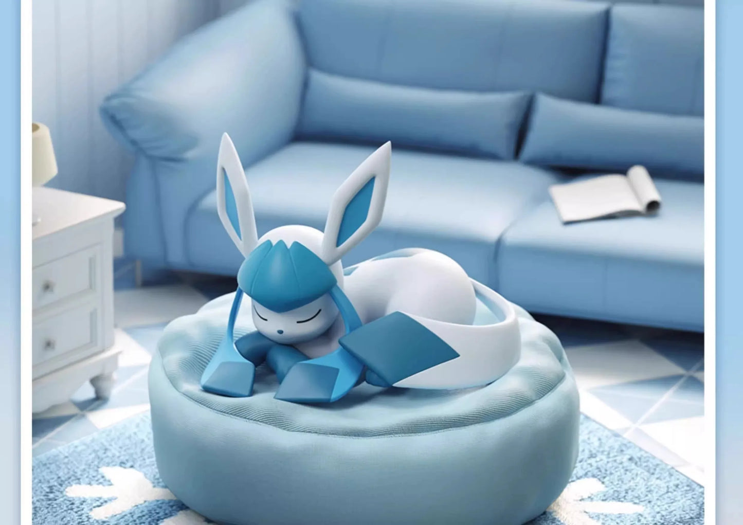 Pokémon Eevee Sleeping Pose Blind Box Figure – Cute Anime Collectible Lucky Charm Toy