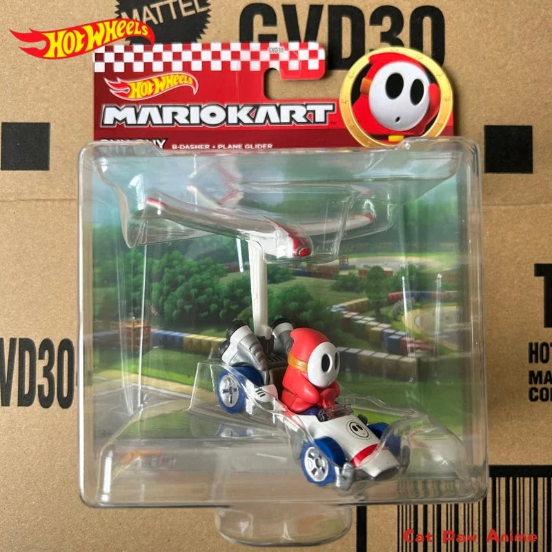 Hot Wheels Mario Kart Moto volante Personnage-véhicule – GVD30 Véhicule de collection pour enfants et collectionneurs