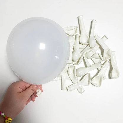Retro Latex Balloons – 5/10/12/18 Inch White, Sand, Pink, Coffee & Sage Green Balloons for Birthday, Baby Shower & Wedding Decor