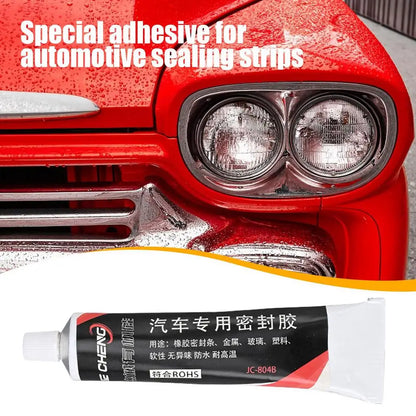 Sellador de parabrisas automotriz de 100 ml – Adhesivo universal impermeable para reparación de ventanas de vidrio, sellado resistente a la intemperie y protección contra fugas