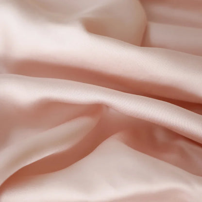 Luxury Mulberry Silk Fitted Sheet – Soft Elastic Mattress Cover for Single, Double, Queen & King Beds
