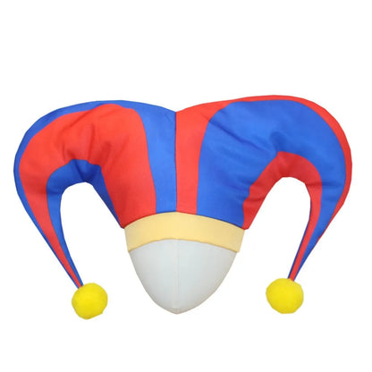 Pomni Digital Circus Cosplay Costume – Christmas Cartoon Jumpsuit with Hat for Kids, Theater Performance, Carnival & Party Outfit