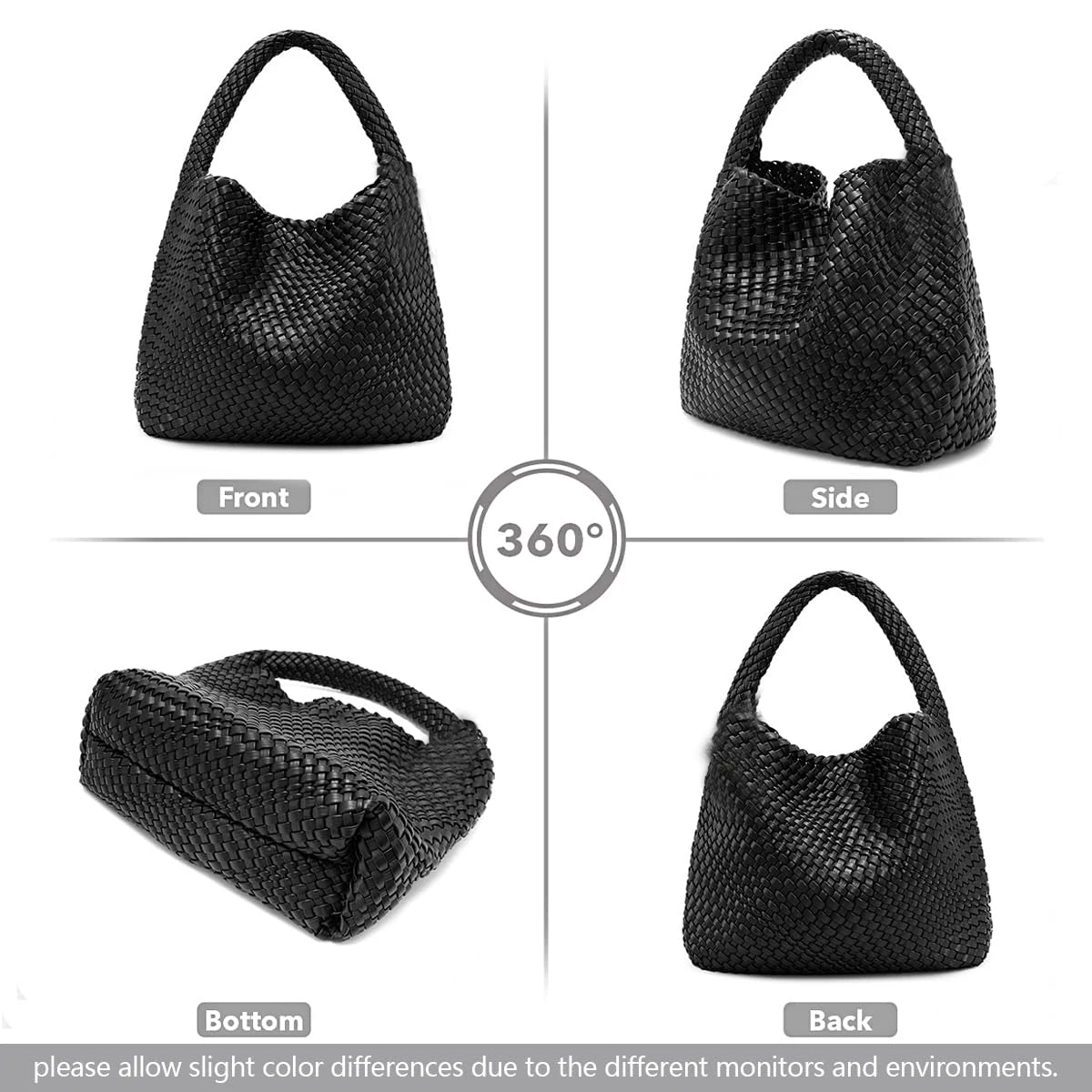 Bolso de mano de mujer de piel suave, grande, para la playa, el hombro, el trabajo, los viajes, las compras y la moda cotidiana