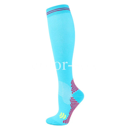 Compression Socks 20–30mmHg Knee High Support Stockings for Men & Women – Running, Cycling & Varicose Vein Relief (EU 36–50)