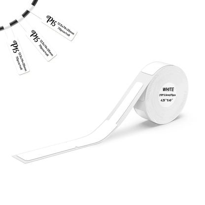 Mini impresora térmica Marklife P12 – Máquina etiquetadora portátil, impresora de pegatinas adhesivas con cinta de etiquetas continua, dispositivo de etiquetado de bolsillo Bluetooth para el hogar, la oficina y la organización