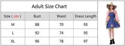 Parent-Child Pioneer Girl Cosplay Costume – Colonial Floral Village Dress with Hat for Kids Halloween, Carnival & Dress-Up Role Play