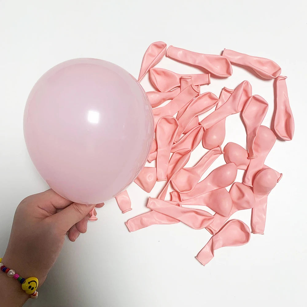 Retro Latex Balloons – 5/10/12/18 Inch White, Sand, Pink, Coffee & Sage Green Balloons for Birthday, Baby Shower & Wedding Decor