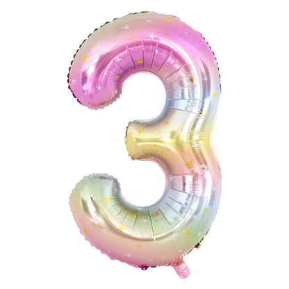 Large Standing Unicorn Foil Balloon – Kids' Unicorn Birthday Party Decoration, Cute Animal Balloon for Girls, Baby Shower & Party Favors