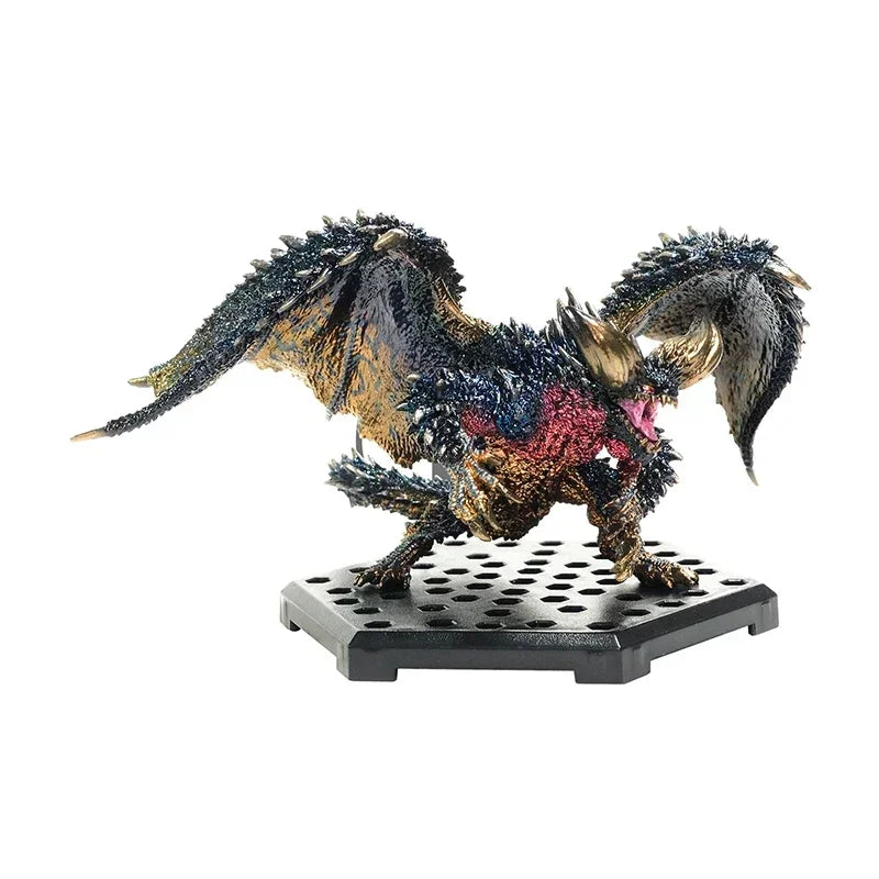 Monster Hunter World: Iceborne PVC Action Figure Model – Basarios, Nergigante, Tigrex Hot Dragon Collectible Decoration Toy