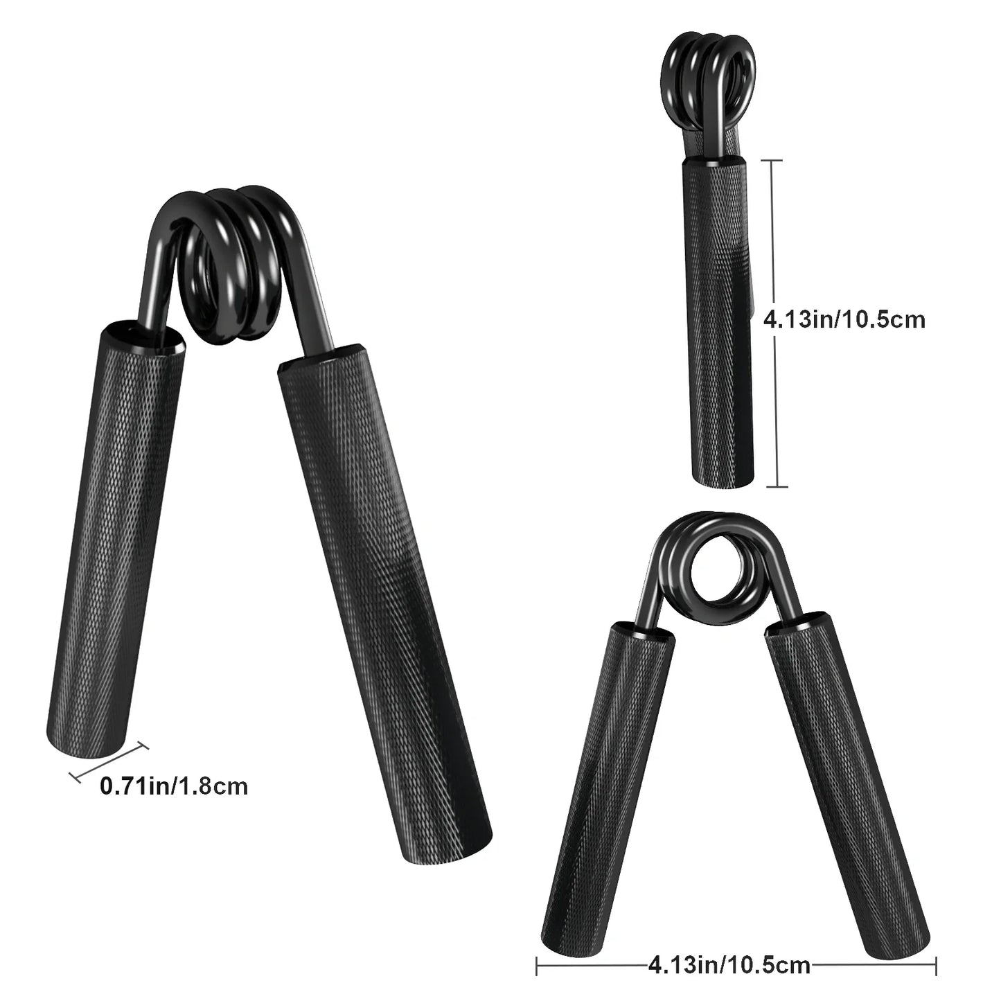 Entrenador de Fuerza de Agarre Ajustable de 50-300LBS – Ejercitador de Antebrazo de Metal para Entrenamiento de Fuerza de Muñeca, Mano y Agarre, Equipo de Gimnasio