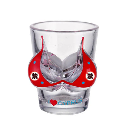 Bikini-Shaped Shot Glass, Sexy Body Vodka Liquor Cup, Novelty Bar Drinkware, Funny Party Drinking Glass for Celebrations and Gifts