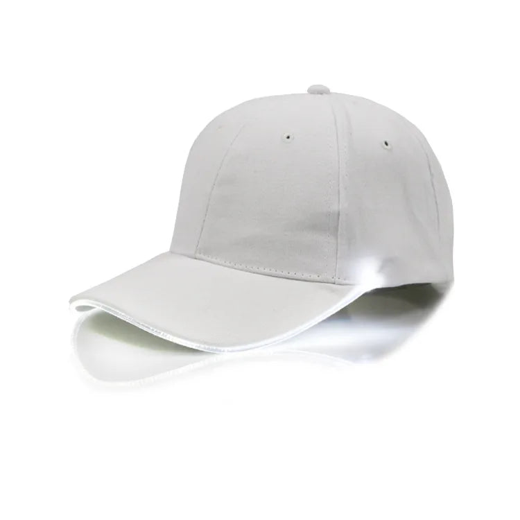 Fiber Optic LED Baseball Cap – 7-Color Luminous Light-Up Hat with USB Rechargeable Design for Parties, Performances & EDC