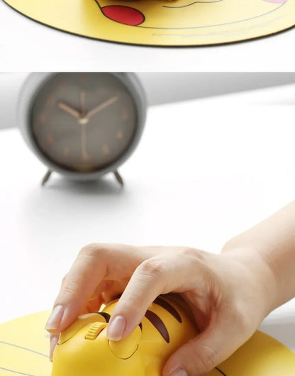 Pokémon Pikachu Wireless Bluetooth Mouse – Kawaii Computer Peripheral Gift for Kids & Anime Fans