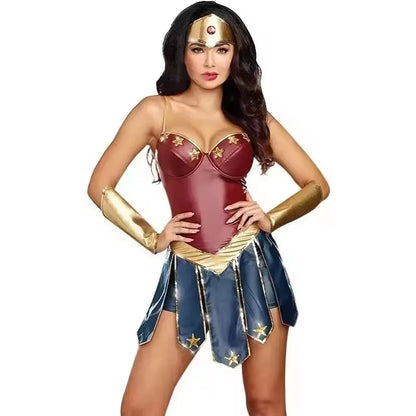 My Hero Academia Cosplay Outfit – Women’s Leather Style Anime Costume (Adult COS Wonder Set)