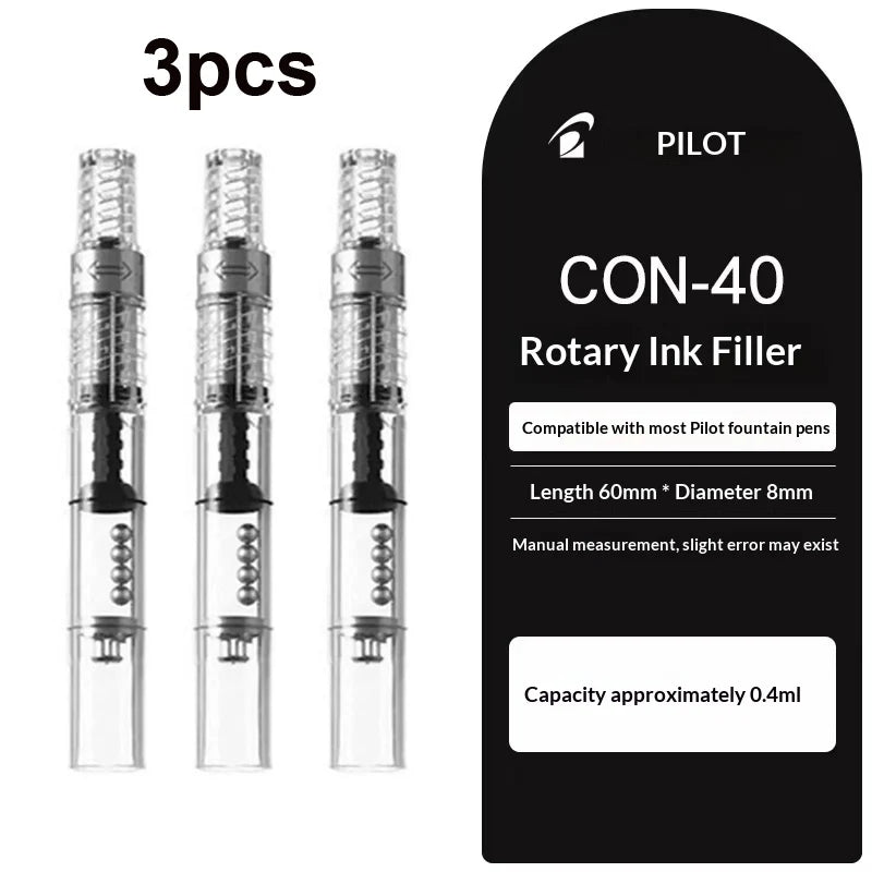Pluma Estilográfica Pilot Kakuno – Bolígrafo de Escritura Antideslizante Fácil de Usar para Principiantes con Agarre Suave para Caligrafía, Diarios, Oficina y Colección de Papelería