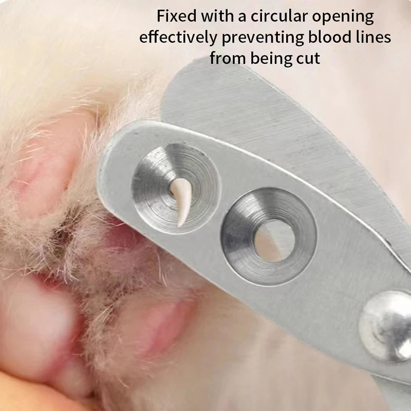 Professional Pet Nail Clippers Stainless Steel Cat & Dog Nail Trimmer for Kittens, Puppies & Small Pets