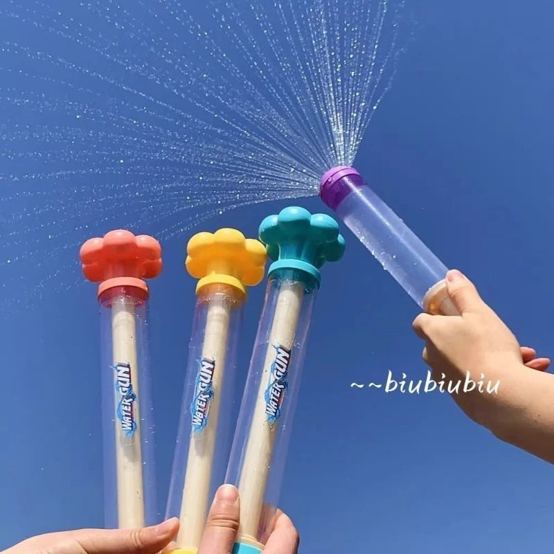 Pistolet à eau lance-feux d'artifice – Jouet aquatique à gâchette pour enfants, fêtes à la piscine, jeux de pelouse et jeux d'eau estivaux