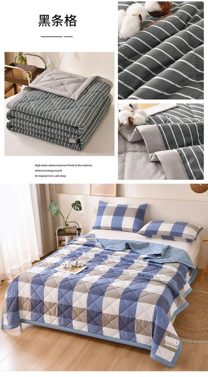 Edredón Ligero de Verano – Suave Manta Acolchada para Todas las Estaciones para Ropa de Cama Transpirable
