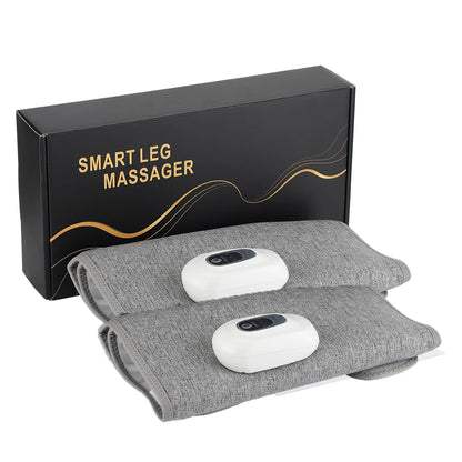 Wireless 360° Air Pressure Calf Massager – Electric 3-Mode Airbag Compression Leg & Foot Massage Device for Muscle Relaxation