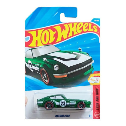 Hot Wheels 2026-M Case – 1:64 Scale Die-Cast Car Collection Featuring Toyota Prius, Mazda RX-7, Datsun, Ferrari, Porsche & Mercedes-Benz