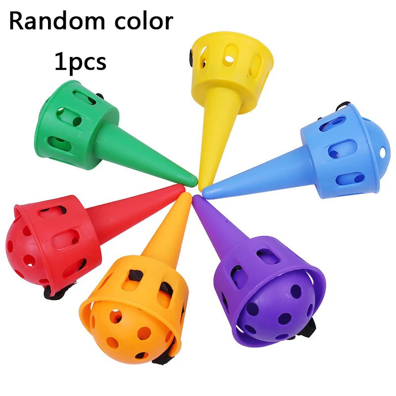 Parent-Child Outdoor Kids Fun Ejection Catch Ball Launcher – Throwing Pinball Sensory Training Educational Sports Toy Set