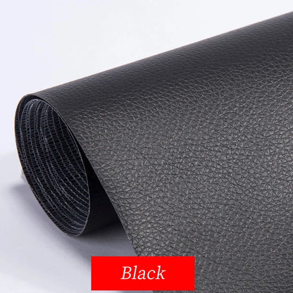 Cinta de reparación de cuero PU impermeable de 50x137cm para sofá, asientos de coche, sillas y muebles