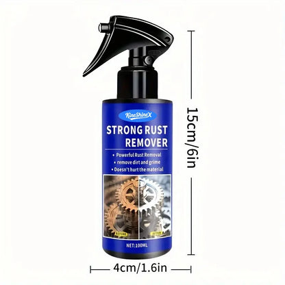 Automotive Rust Remover Spray – Fast-Acting Metal & Iron Rust Cleaner for Car Parts, Exhaust Pipes, Tools & Stain Removal