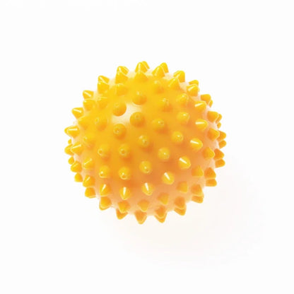 Balle de massage à picots en PVC de 7 cm – Balle de physiothérapie rigide pour soulager la fasciite plantaire, la récupération musculaire, la musculation et le massage sportif