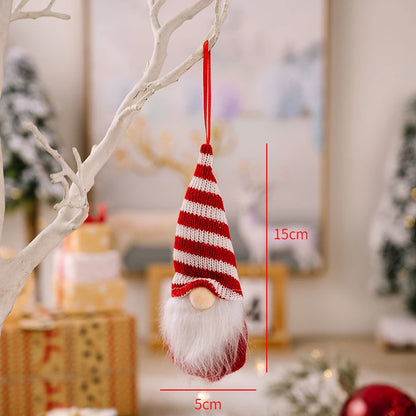 Red Star Christmas Tree Ornament – DIY Hanging Pendant Decoration for Xmas, New Year Party, Home Decor & Holiday Gifts