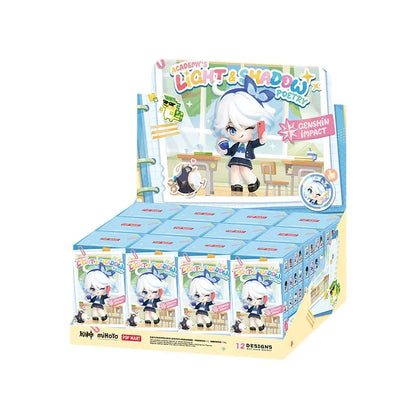 POP MART Genshin Impact Academy’s Light Shadow Poetry Series – Mystery Blind Box Cute Anime Figure, Desktop Collectible Doll & Guess Bag Toy