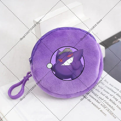 Pokémon Coin Purse – Pikachu, Eevee & Charizard Mini Zipper Wallet