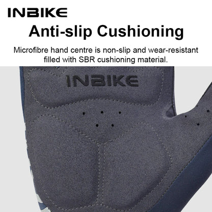 Guantes de ciclismo INBIKE 2024 – Guantes de bici de forro polar con dedos completos y acolchado de gel para hombre, accesorios de invierno con pantalla táctil para ciclismo de carretera y MTB