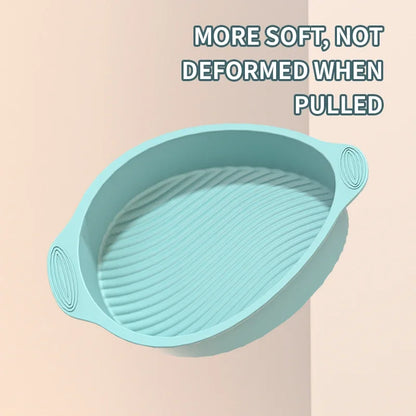 Reusable Silicone Cake Pan – High-Temperature Resistant Non-Stick Baking Mold for Jelly, Cakes & Pastries, Flexible Kitchen Baking Tray