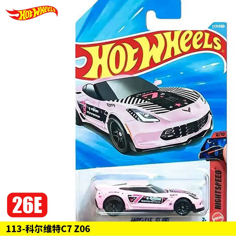 Hot Wheels 1:64 Mainline Series 2026 E Case Diecast Car – Collectible Toy Vehicle Models Featuring Simpsons, Pagani, Audi, Mazda & Dodge